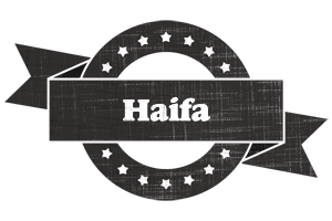 Haifa grunge logo