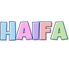 Haifa pastel logo