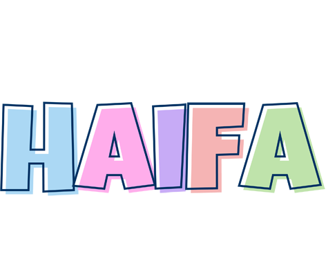 Haifa pastel logo