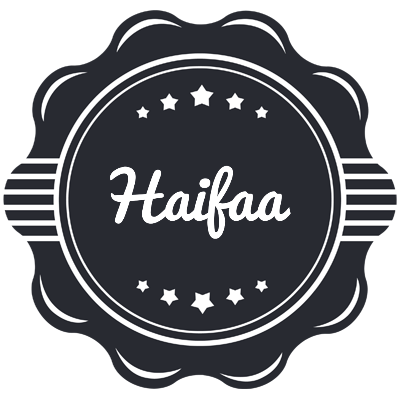 Haifaa badge logo