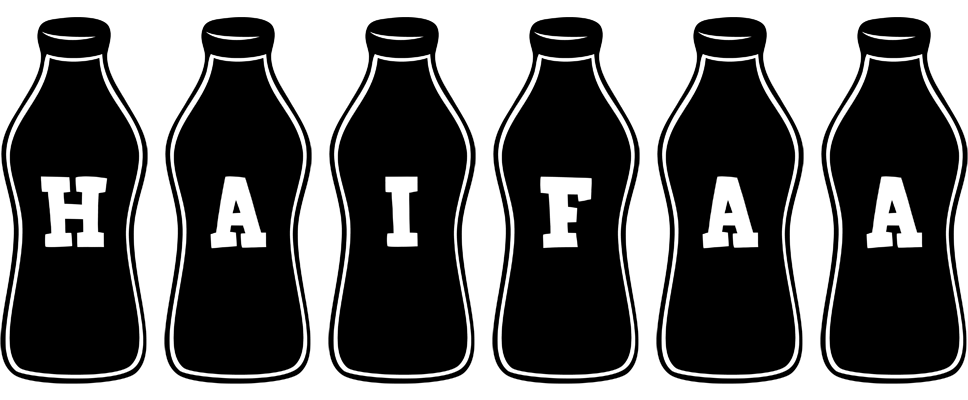 Haifaa bottle logo