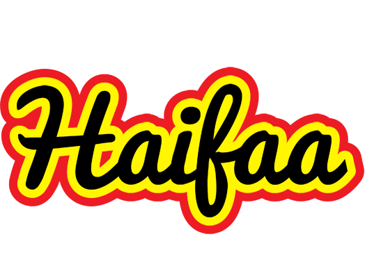 Haifaa flaming logo
