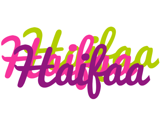 Haifaa flowers logo