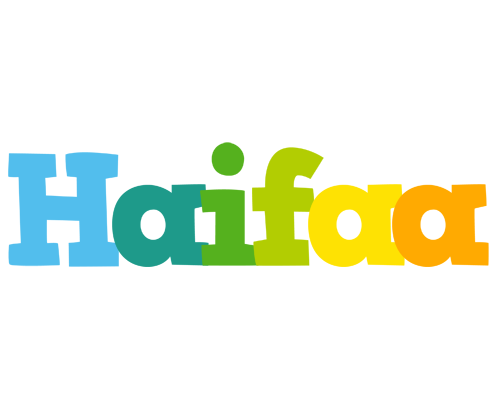 Haifaa rainbows logo