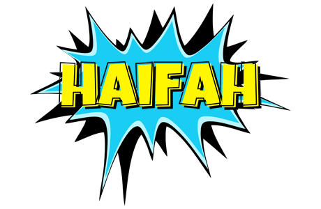Haifah amazing logo