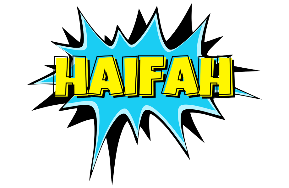 Haifah amazing logo