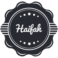 Haifah badge logo