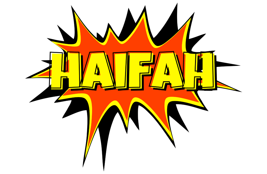 Haifah bazinga logo