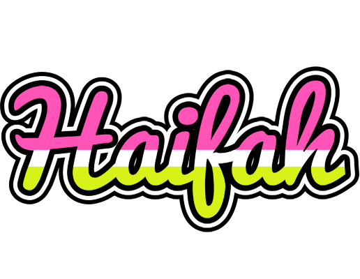 Haifah candies logo