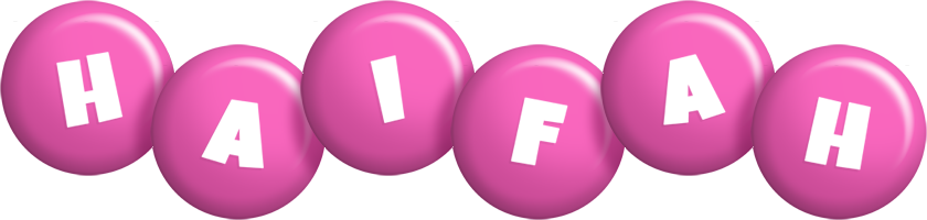 Haifah candy-pink logo