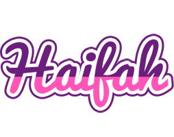 Haifah cheerful logo