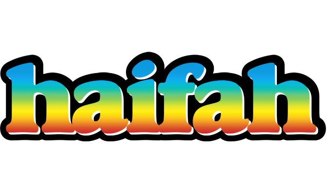Haifah color logo