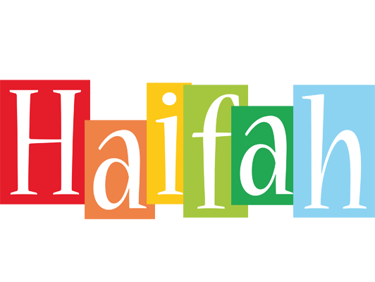 Haifah colors logo