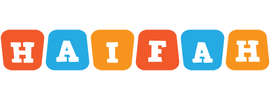 Haifah comics logo