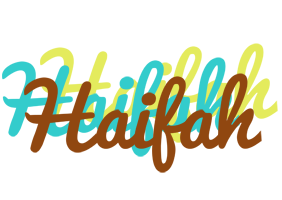 Haifah cupcake logo