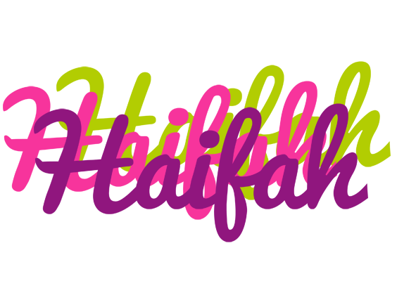 Haifah flowers logo
