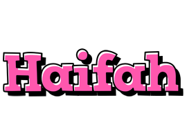 Haifah girlish logo