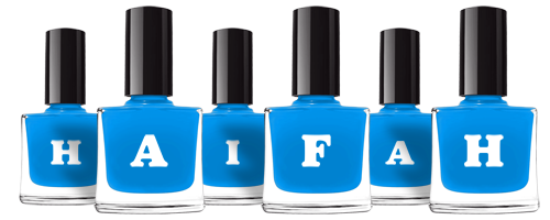 Haifah glossy logo