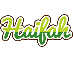 Haifah golfing logo