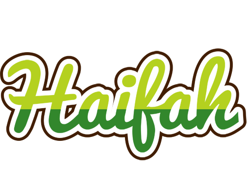 Haifah golfing logo