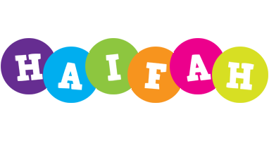 Haifah happy logo