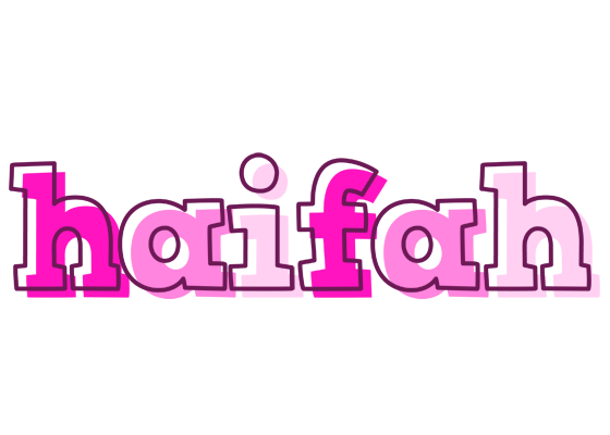 Haifah hello logo