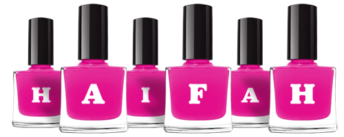 Haifah nails logo