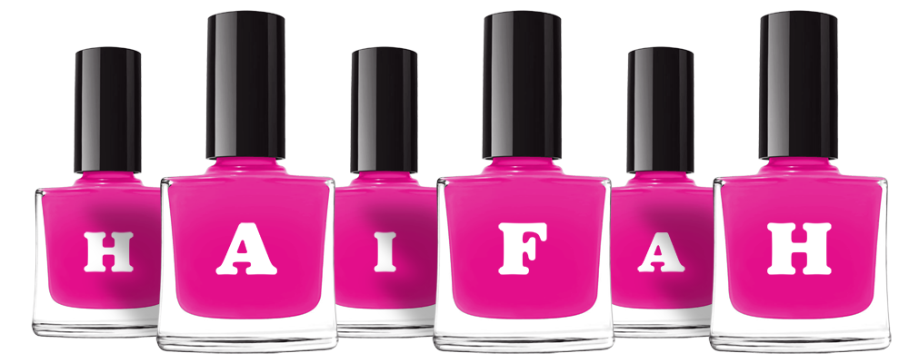 Haifah nails logo