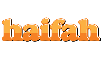 Haifah orange logo