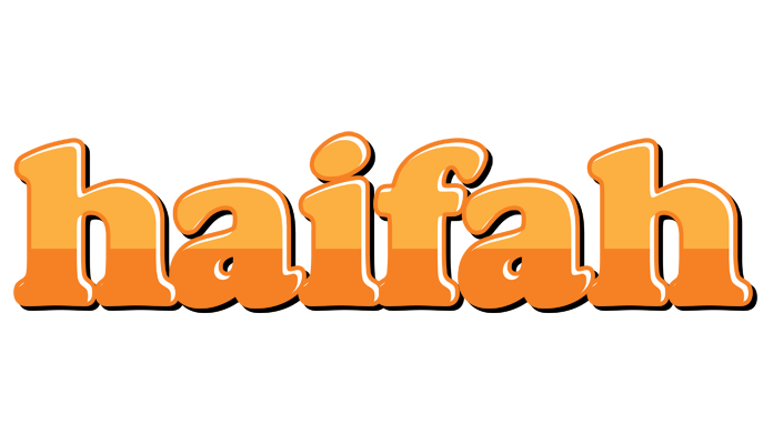 Haifah orange logo