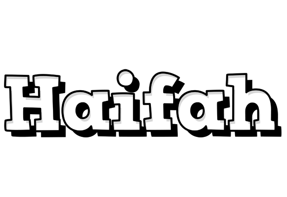 Haifah snowing logo