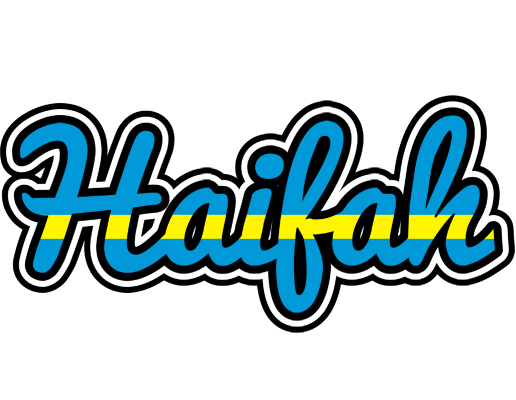 Haifah sweden logo