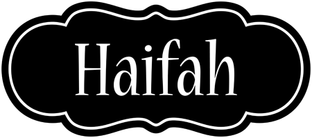 Haifah welcome logo