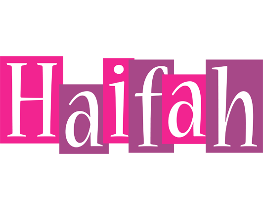 Haifah whine logo