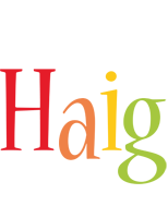 Haig birthday logo