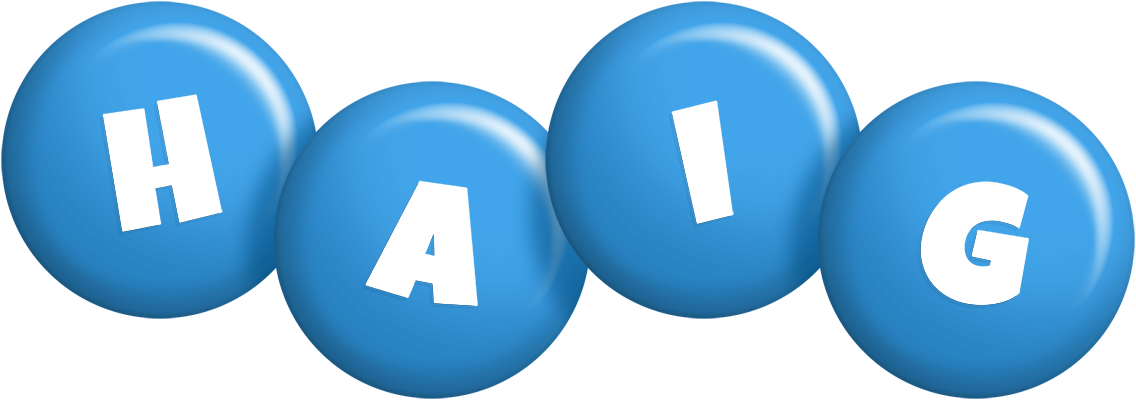 Haig candy-blue logo