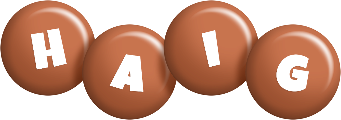 Haig candy-brown logo