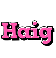 Haig girlish logo