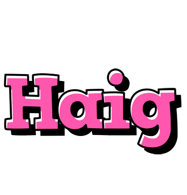Haig girlish logo