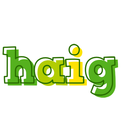 Haig juice logo