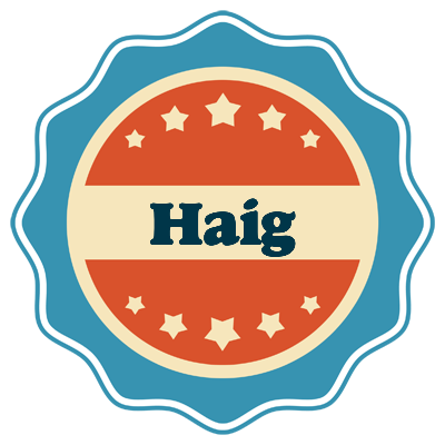 Haig labels logo