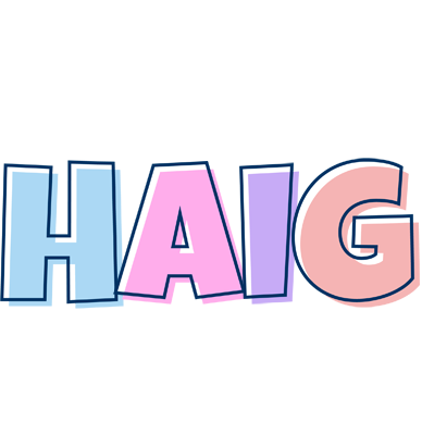 Haig pastel logo