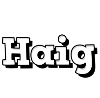 Haig snowing logo