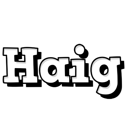 Haig snowing logo