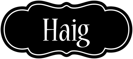 Haig welcome logo