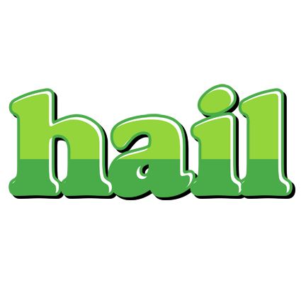 Hail apple logo