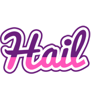 Hail cheerful logo