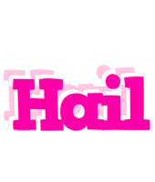 Hail dancing logo