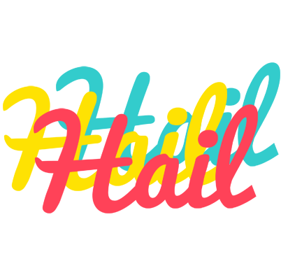 Hail disco logo