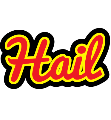 Hail fireman logo